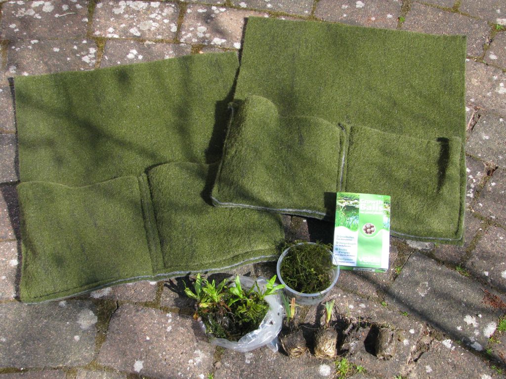 Set Pflanztaschen Teich 2 Taschen